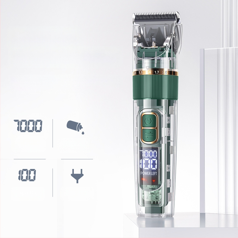 Σετ κουρευτικής μηχανής κατοικίδιων: ηλεκτρικό για σκύλους και γάτες, σώμα από ABS, μοντέλο G7