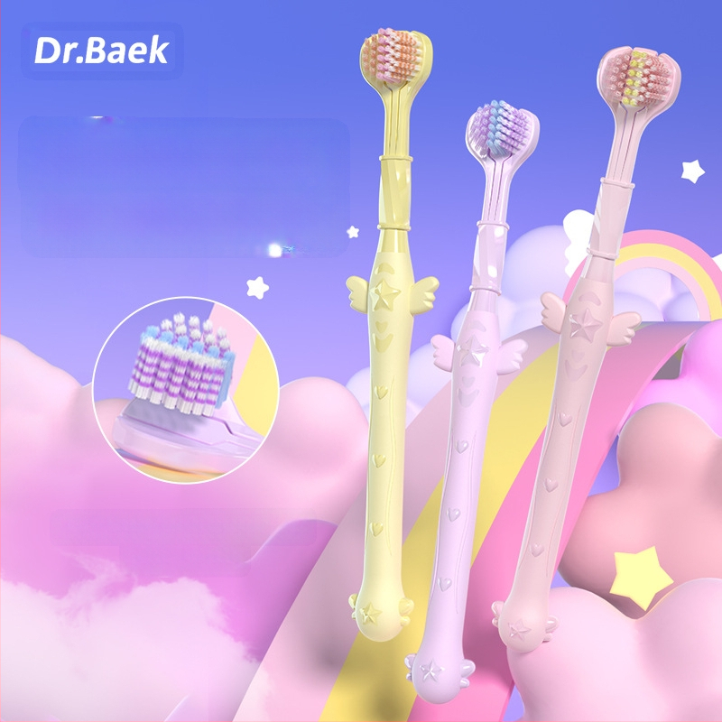 Trīspusēja zobu birste pieaugušajiem ar smaganu aizsardzību un mīkstām sariem | Banner/Benoy zīmols | Manuālā zobu birste