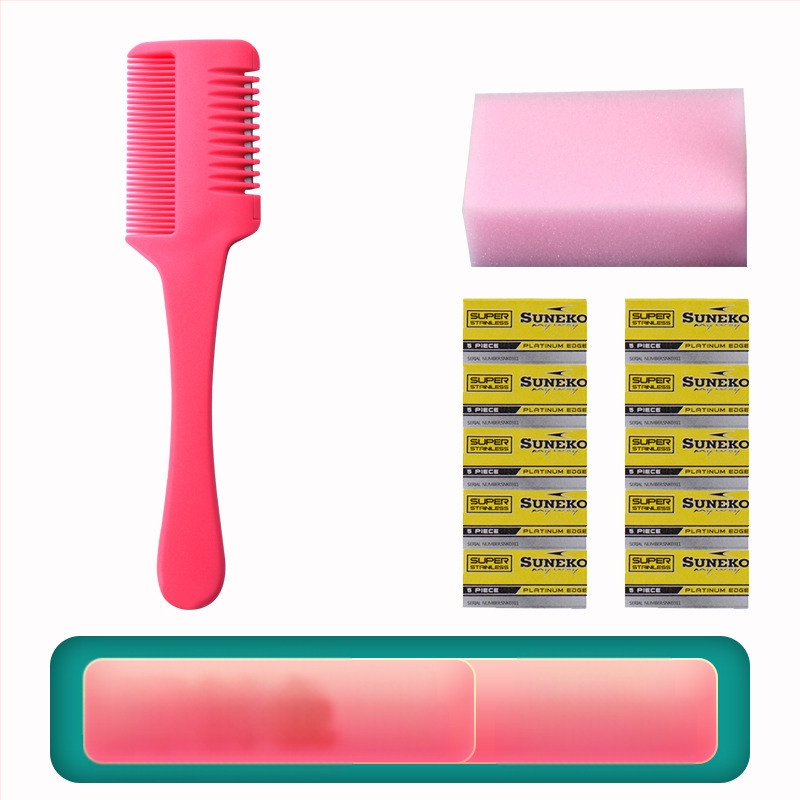 Plaukų retinimo šukos namų kirpimui, klasikinis stilius, retinimo tūris 1560 cm³