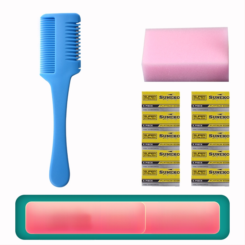 Plaukų retinimo šukos namų kirpimui, klasikinis stilius, retinimo tūris 1560 cm³