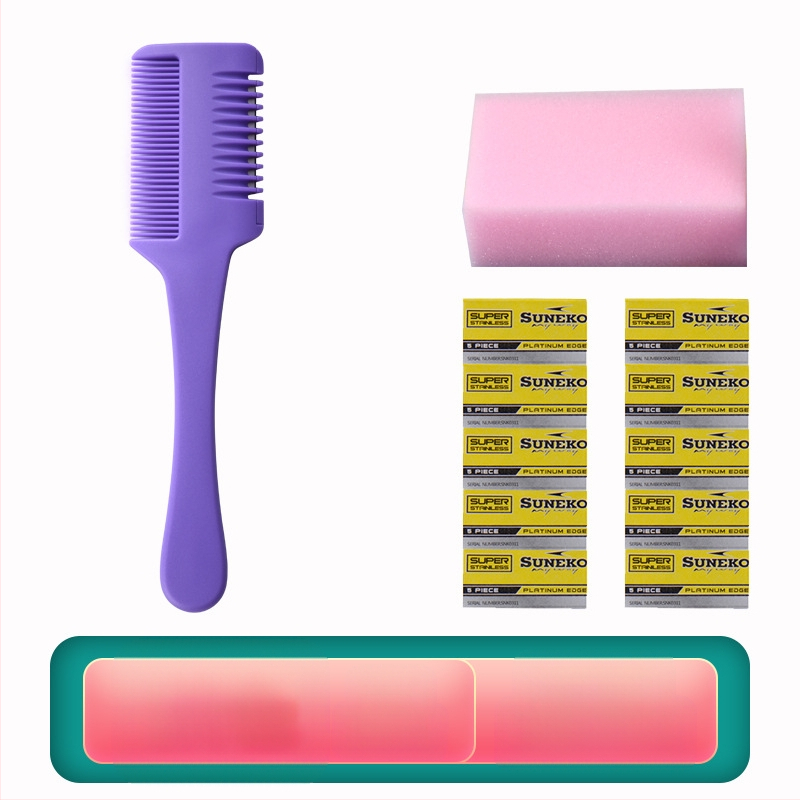 Plaukų retinimo šukos namų kirpimui, klasikinis stilius, retinimo tūris 1560 cm³