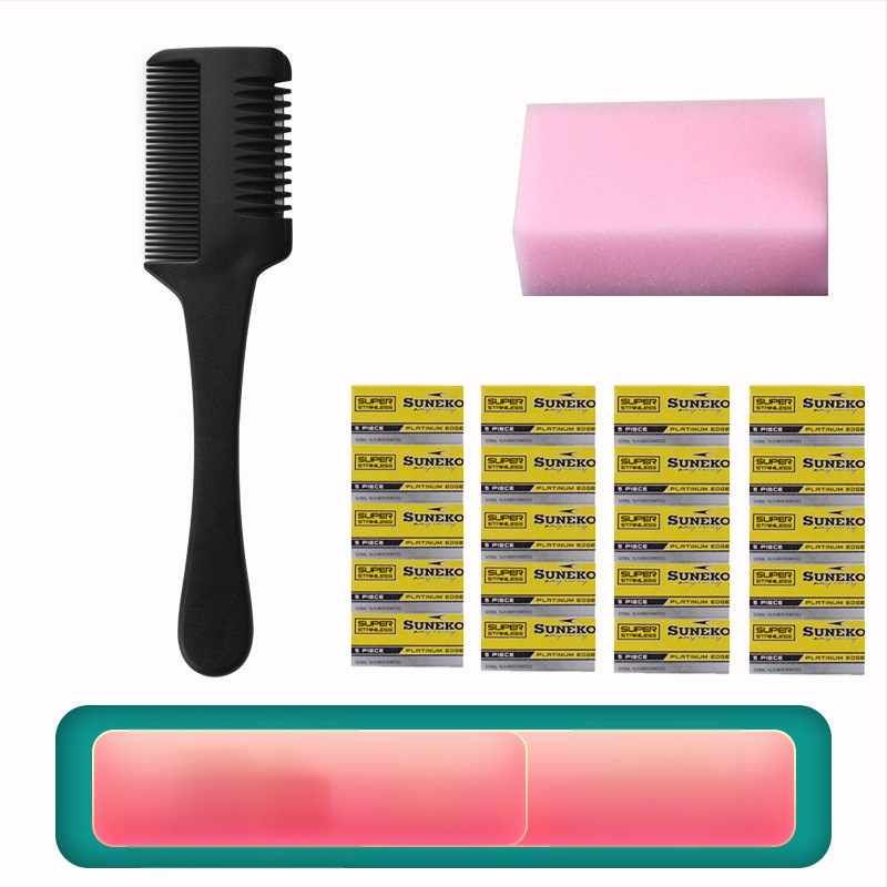 Plaukų retinimo šukos namų kirpimui, klasikinis stilius, retinimo tūris 1560 cm³