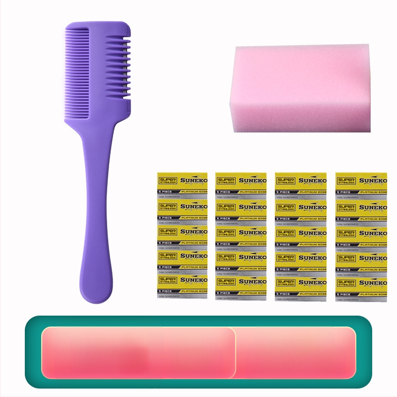 Plaukų retinimo šukos namų kirpimui, klasikinis stilius, retinimo tūris 1560 cm³