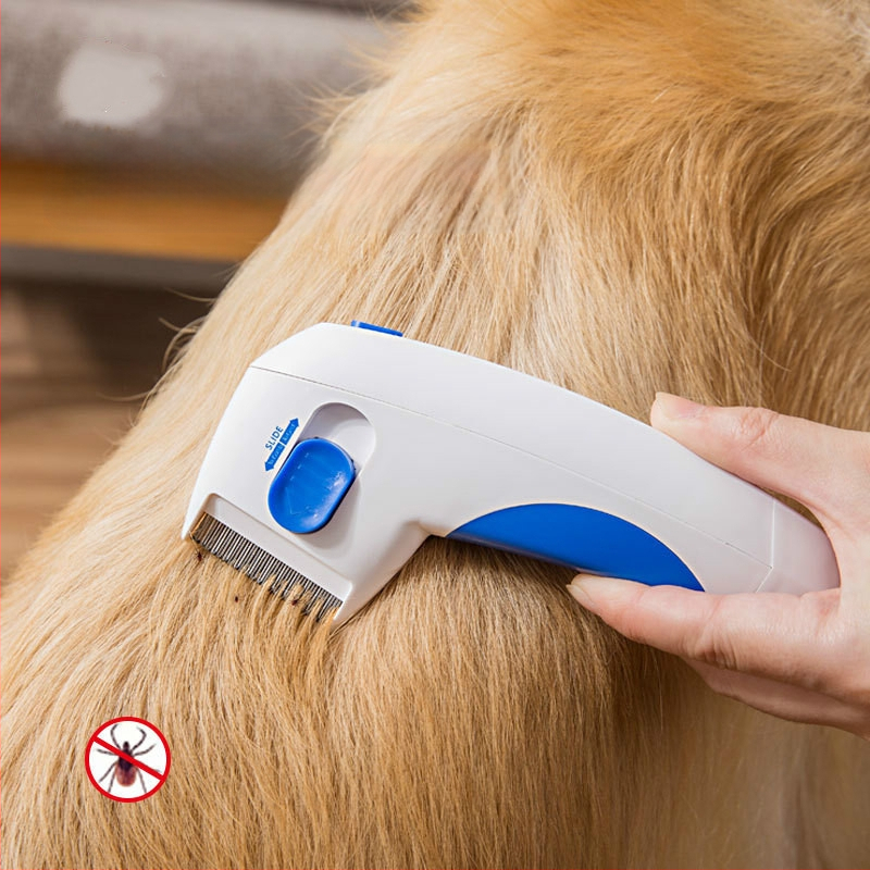 Ηλεκτρική χτένα για σκύλους κατά των ψειρών και ψύλλων – ABS υλικό, μάρκα Autonomy, συσκευασία 100 τεμαχίων