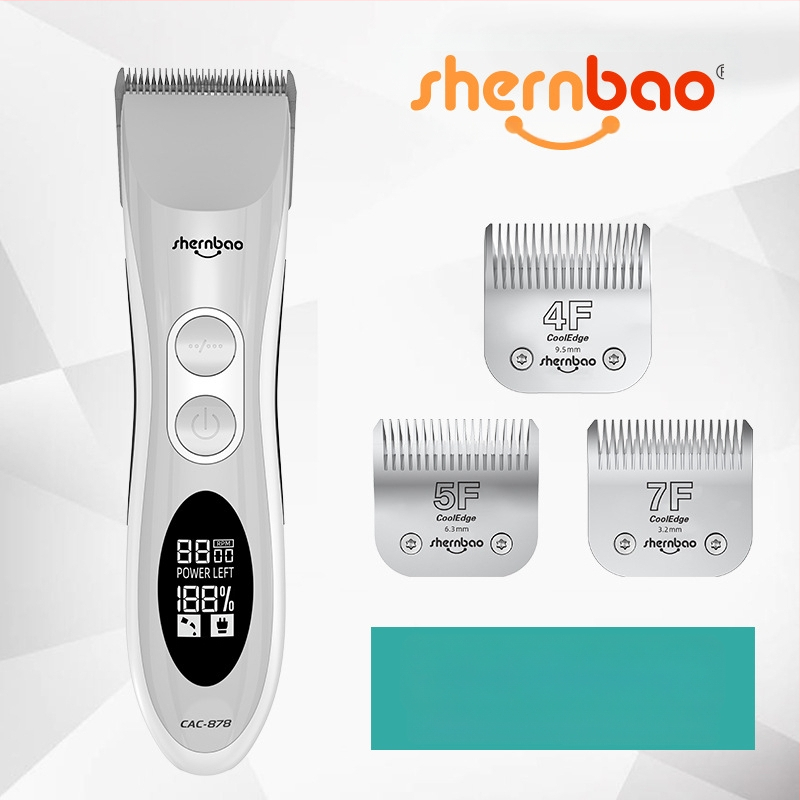 Shenbao 878 Ασύρματο ηλεκτρικό κοπτικό περιποίησης σκύλων