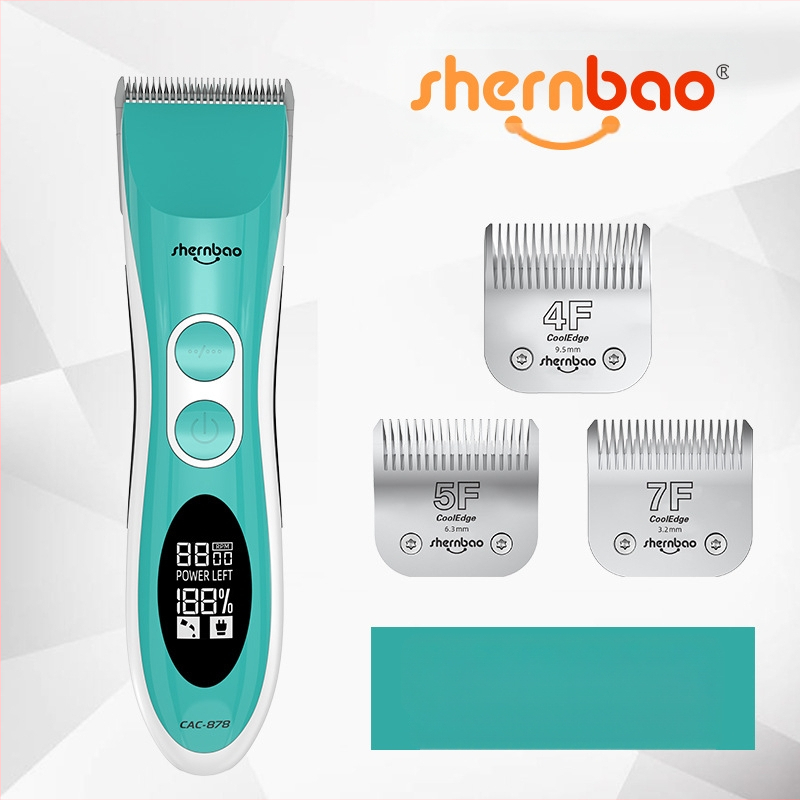Shenbao 878 Ασύρματο ηλεκτρικό κοπτικό περιποίησης σκύλων