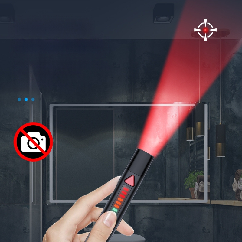 S68 ασύρματος ανιχνευτής σημάτων – στυλό-ανιχνευτής για κάμερες, ζώνη συχνοτήτων 1–8000, εύρος ανίχνευσης 0.1–10, διαστάσεις 120×18×18 mm