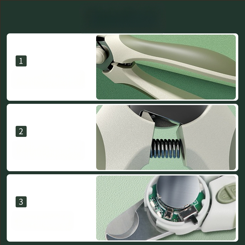 Клещи за нокти на домашни любимци за котки и кучета, лесни за начинаещи, дизайн против кървене, прецизно изработени