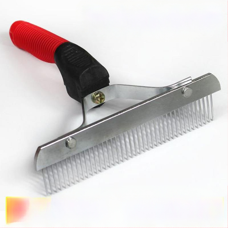 Гребен за подстригване на кучета с иглови зъби за премахване на възли, подходящ за бордър колли и златен ретривър, код на продукта R`v`c 566494276092