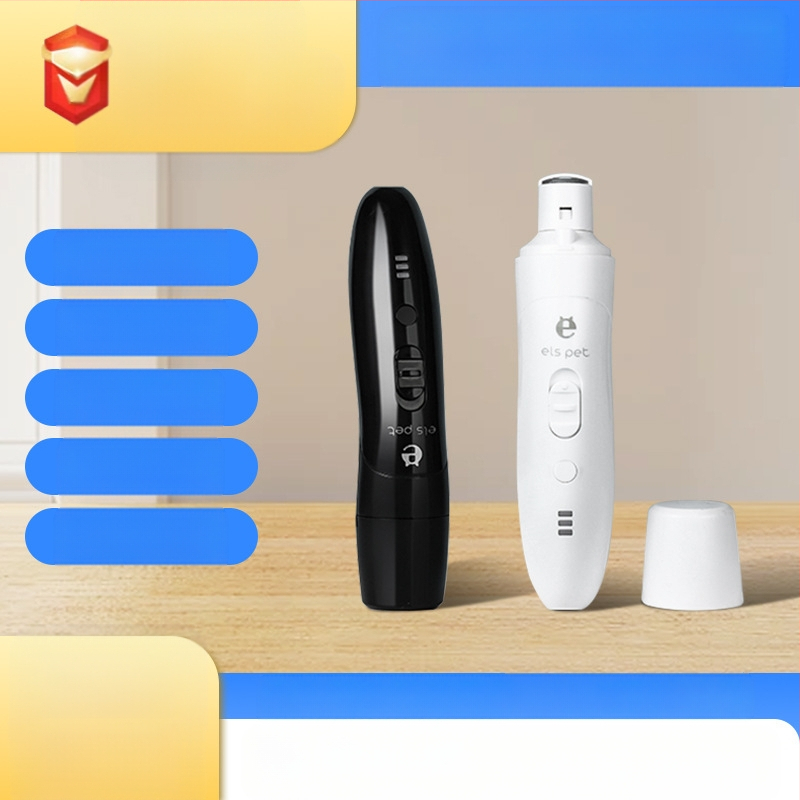 Ηλεκτρική λίμα νυχιών κατοικίδίων — Pink Elephant, πλαστικό, κοπτικά νυχιών, 120 τεμάχια, διαθέσιμη ιδιωτική ετικέτα