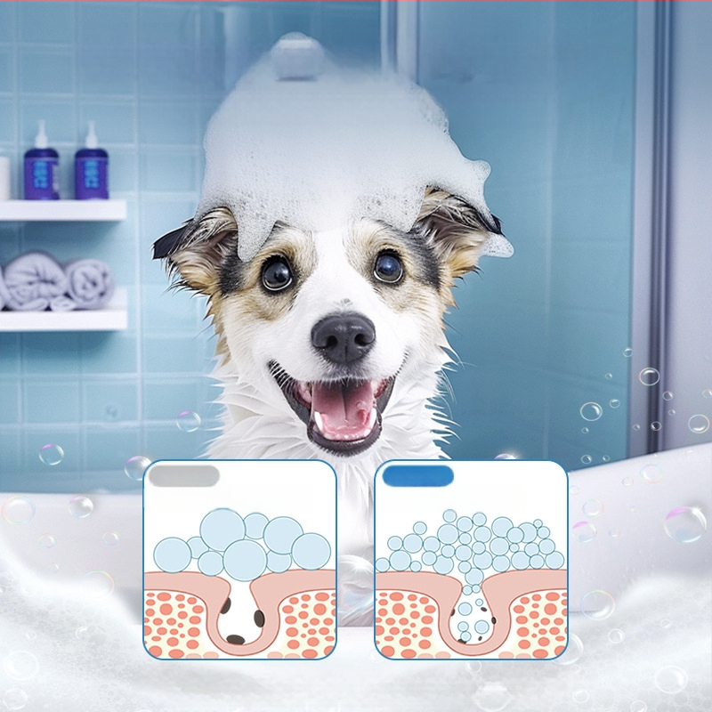 Συσκευή αφρισμού για το μπάνιο σκύλου – αυτόματο αφρισμό, επαναφορτιζόμενη, ABS, μάρκα Ye zi