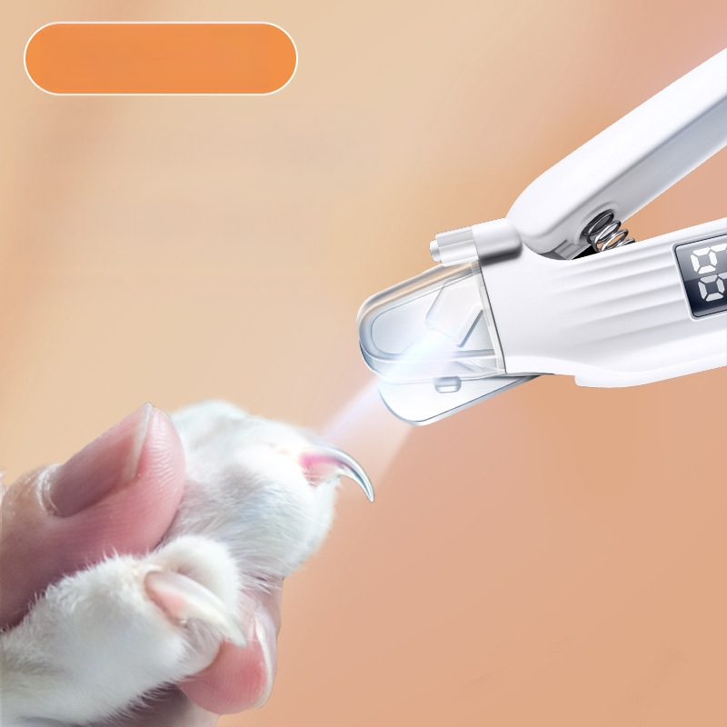 Две в едно: инструмент за подрязване на нокти за домашни любимци с електрически шлайф за котки и кучета — код на продукта Hz8