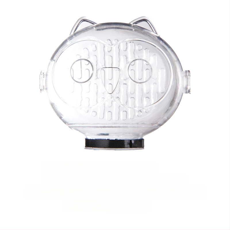 Katės galvos apsauga su Elisabetos apykakle – modelis 69850, Medžiaga: šilko gėlė, Skirta katėms