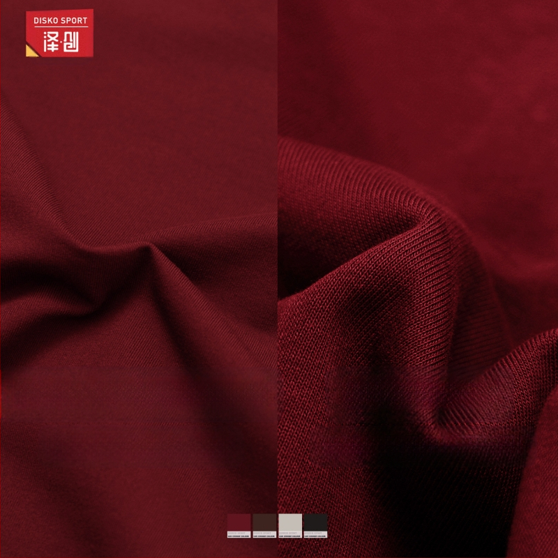 Set trening pentru femei din nylon periat – all-season, model solid, 78% nylon, 22% spandex, top cu mânecă lungă, pantaloni talie înaltă și croială wide-leg