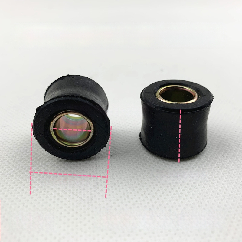 Οπίσθιο ελαστικό περίβλημα αμορτισέρ για μοτοσικλέτα/μηχανάκι — QCDENG 125