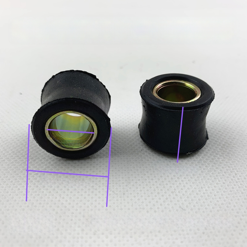 Οπίσθιο ελαστικό περίβλημα αμορτισέρ για μοτοσικλέτα/μηχανάκι — QCDENG 125