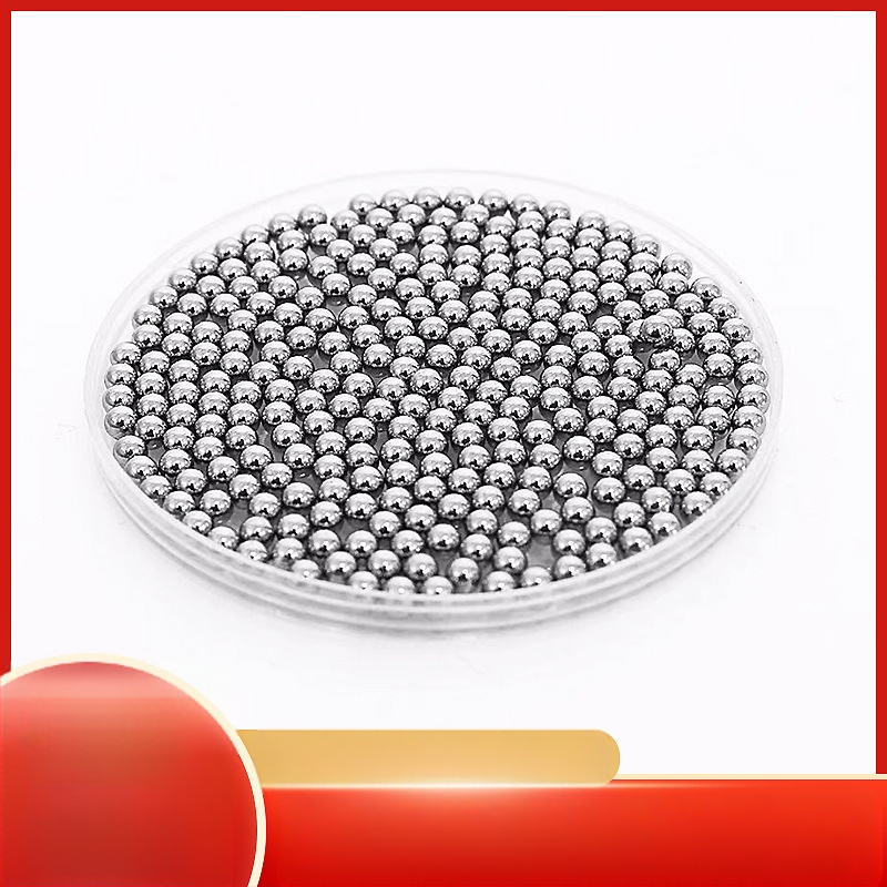 Въглеродна стоманена топка с огледално полирана повърхност; твърд шар; електроплакиран покритие; подходяща за индустриални компоненти и машини.