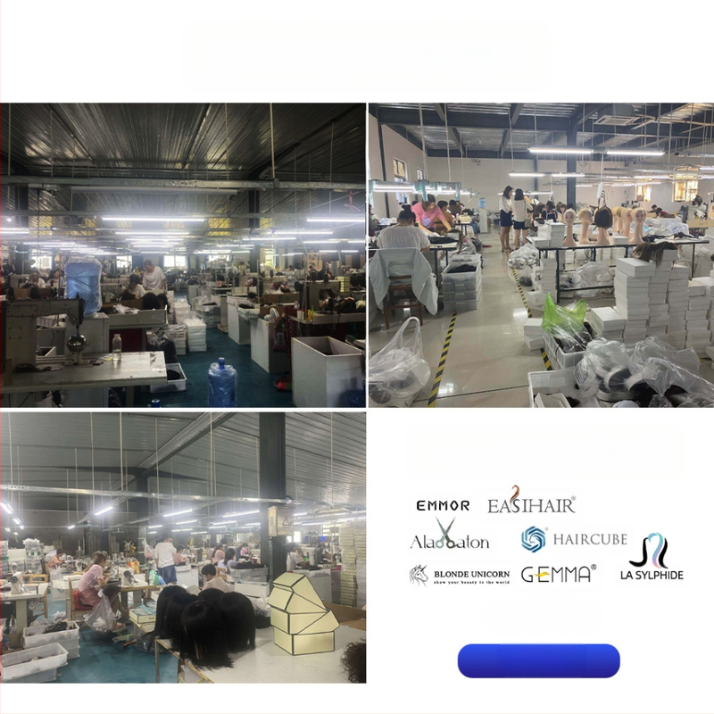 Pilna parūka no augstas temperatūras šķiedrām, cirtaina, ar vidējo daļu, Rose Net kapse, vienkāršs stils, modes izskats