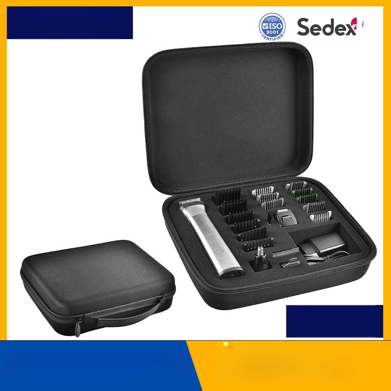 Θήκη αποθήκευσης Philips τρίμερ για σειρές 7000/5000/9000, μοντέλο BAORUI-LFQ001, νάιλον/EVA/βελούδο, κατασκευή με θερμοπρέσα και ράψιμο