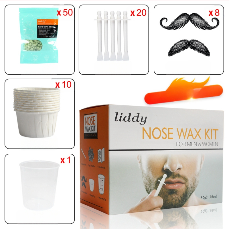 LIDDY Ninavaha komplekt – ninakarvade eemaldamine vahaga, 150 g