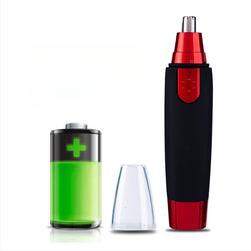 Električni trimer za nos za muškarce – ABS kućište, odvojiva i periva glavica za rezanje, napajanje батаријом