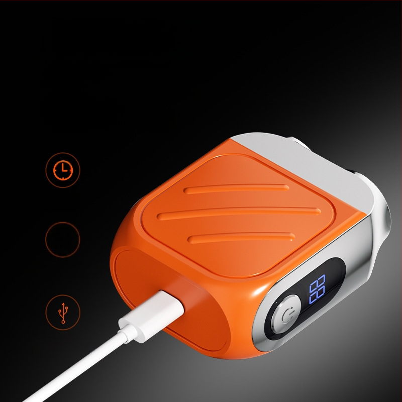 Ηλεκτρική ξυριστική μηχανή με περιστρεφόμενη κεφαλή δύο λεπίδων, κινητήρας χωρίς ψήφτρες, ενσωματωμένη μπαταρία 500–800 mAh, αυτονομία έως 40 λεπτά, επαναφορτιζόμενη, πλενόμενη κεφαλή, πλωτή κεφαλή