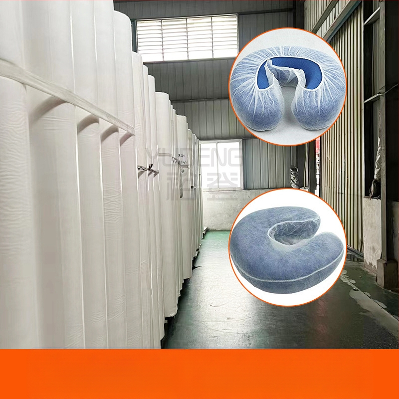 Vienkartinė U formos pagalvės uždanga SPA – dulkių apsauga, nepluošto audinys 100% PP, GSM 20–50, pynimo būdas: spin, GB standartas, prekės ženklas Yudeng