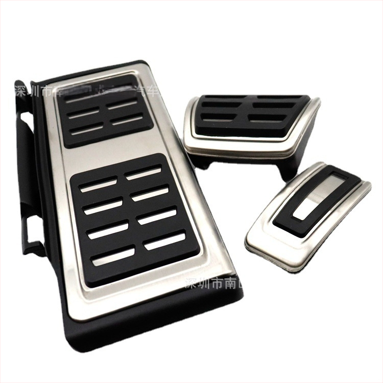 Стоманени педали за газ и спирачка с нехлъзгаща повърхност за Volkswagen Golf 7 / Audi Q3 (2015–2022)