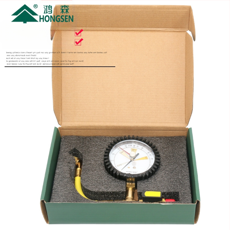 HS-DQB01 diafragminis slėgio matuoklis, matavimo diapazonas 6, tikslumas 1,6, tiesioginis jungtis