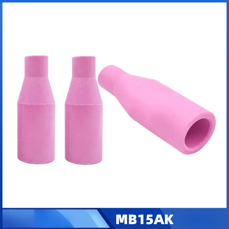 Keramička mlaznica za MIG/MAG zavarivački pištolj - set od 3 komada, MB14AK/MB15AK kompatibilno, Ø18 mm, branda Ridi