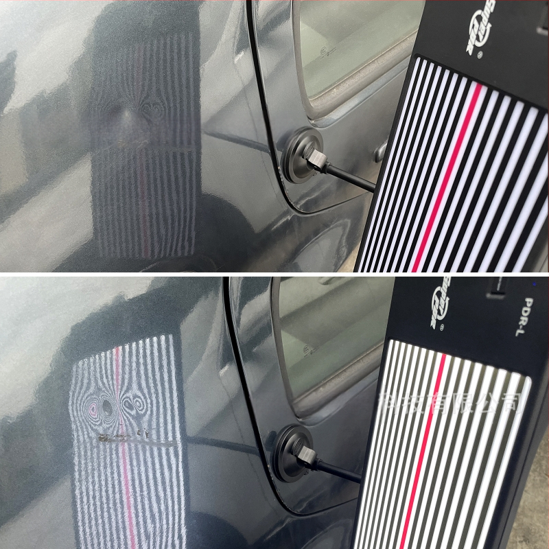 LED светлина за ремонт на вдлъбнатини по автомобила — ABS+PC, мултифункционален детектор, марка Super PDR