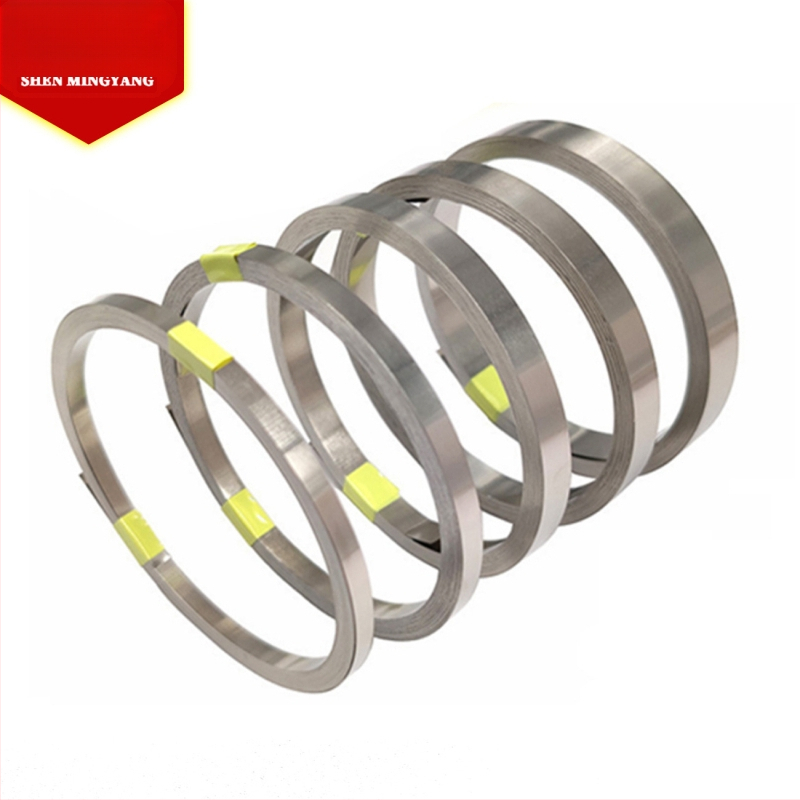 Връзкова част за 18650 литиева батерия, никелирана стоманена лента, дебелина 0.12 mm