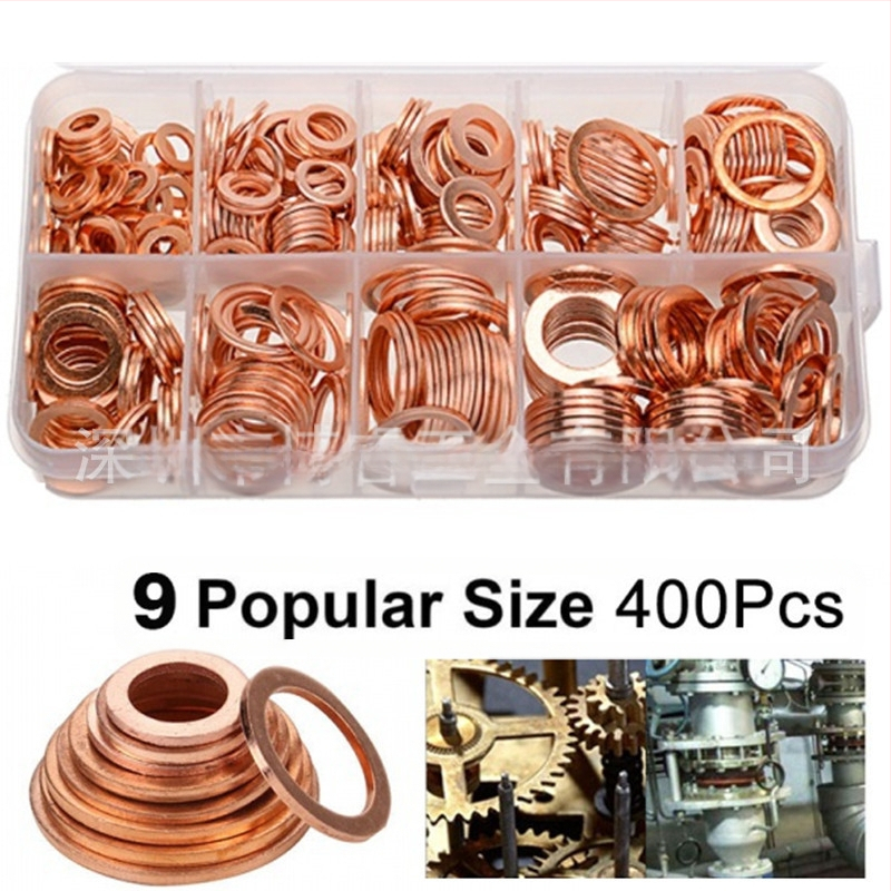 Медна уплътнителна шайба, O-образна, за дупки - висока температурна устойчивост, износоустойчивост и корозионна устойчивост