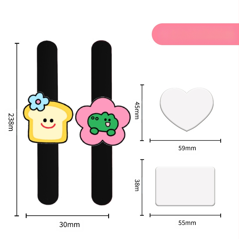 Магнитна подложка за шиене с китка и държател за игли – за инструменти за грим и фризьорство