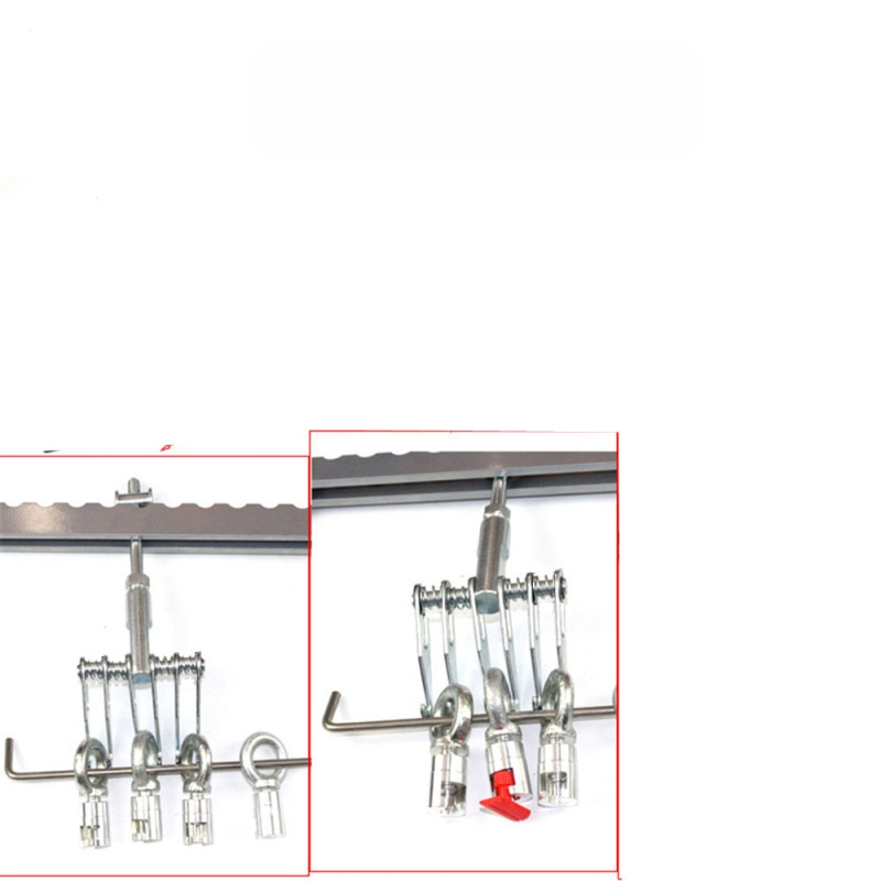 Инструмент за ремонт на вдлънатини по автомобил - железен, многощипков дърпач за ламарина - Orange Auto Insurance Tools