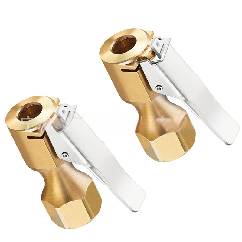 Накрайник за напомпване на гуми - железна конструкция; монтаж чрез бързо завъртане; марка Thunder Fire Sword Machinery