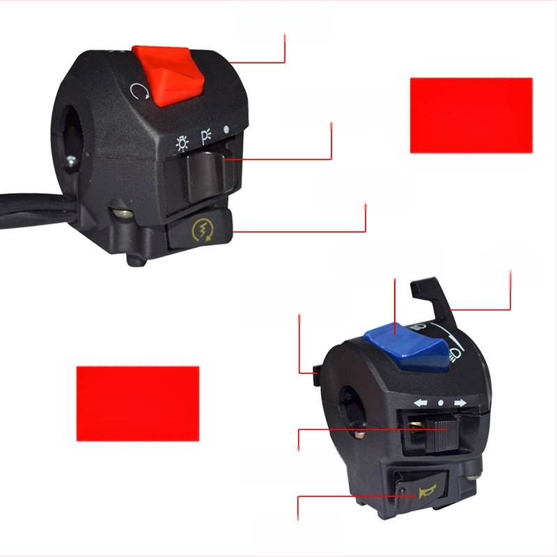 Συναρμολόγηση διακόπτη τιμονιού μοτοσικλέτας FXD125/CG125 – φανάρι, ανάφλεξη, κόρνα, διακόπτης τροφοδοσίας – εγκατάσταση Retrofit