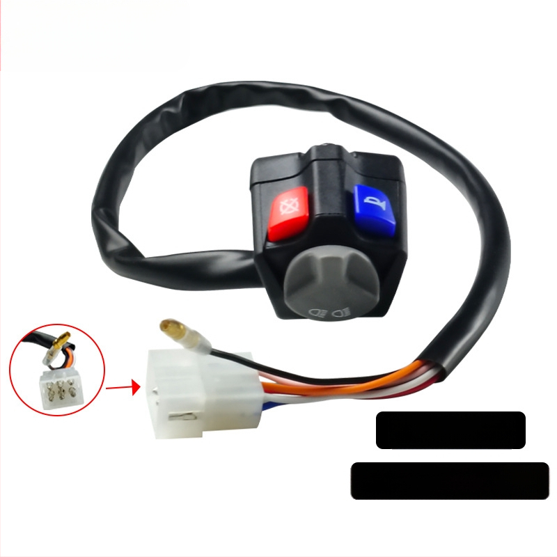 KTM εκτός δρόμου μοτοσικλέτας διακόπτης κοντινού/μακρινού φωτισμού και διακόπτης ανάφλεξης με κουμπί απενεργοποίησης