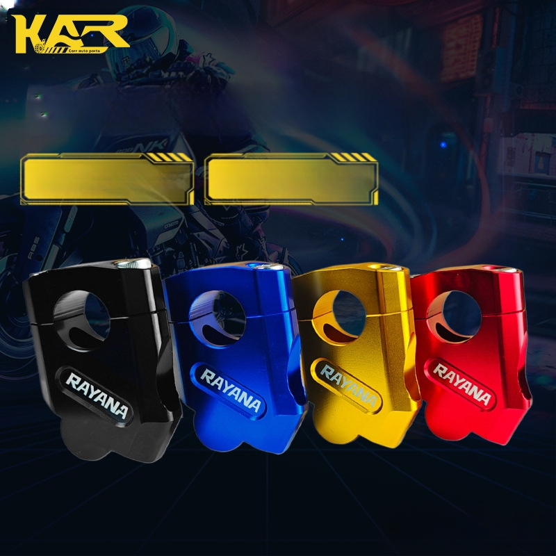 Ανυψωτής τιμονιού μοτοσικλέτας, διάμετρος 22 mm, κράμα αλουμινίου, CNC κατεργασία, μοντέλο ZGQ-009, Carl