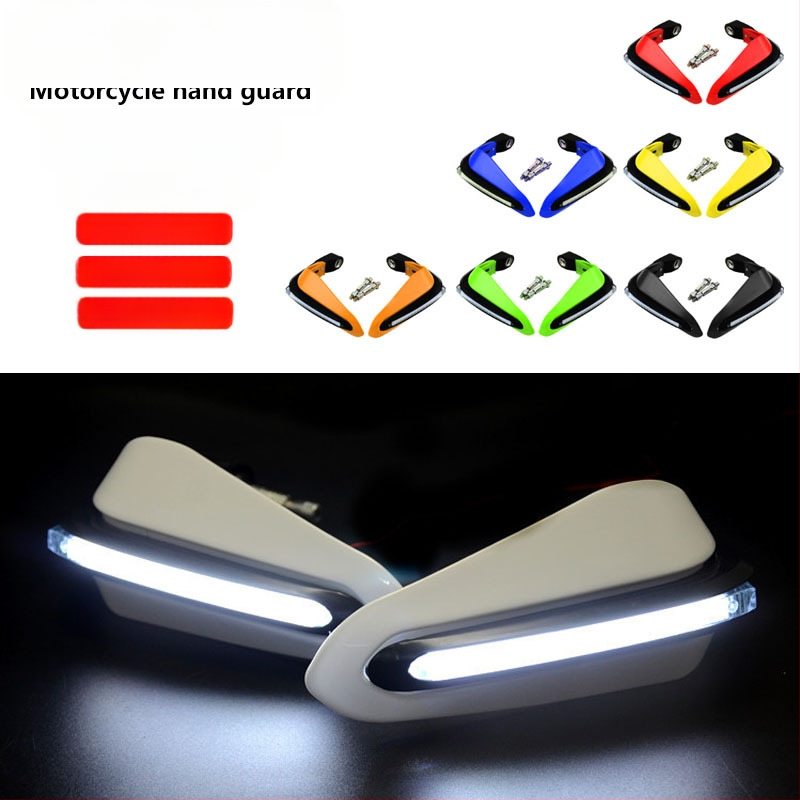 Motociklističke zaštitne rukohvate s integriranim svjetlima i pokazivačima, universalne, model DH-01, marka Ymo