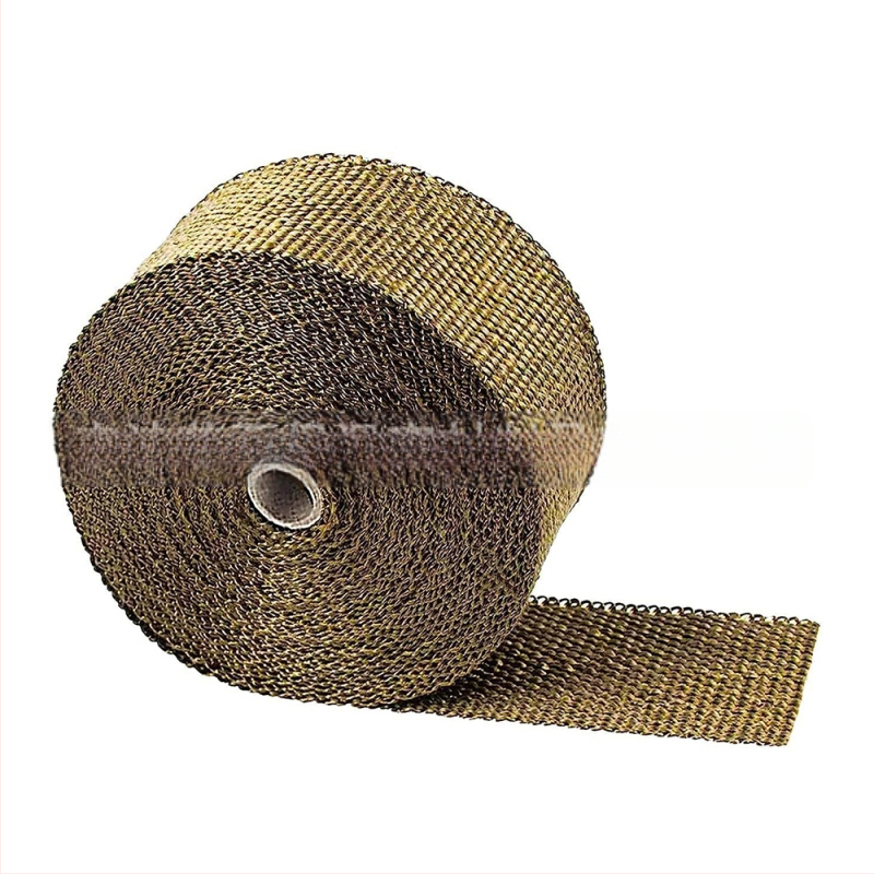 Изолация за изпускателна тръба - базалтова лента от влакна, бананово платно, огнеупорна тъкан, модел T1