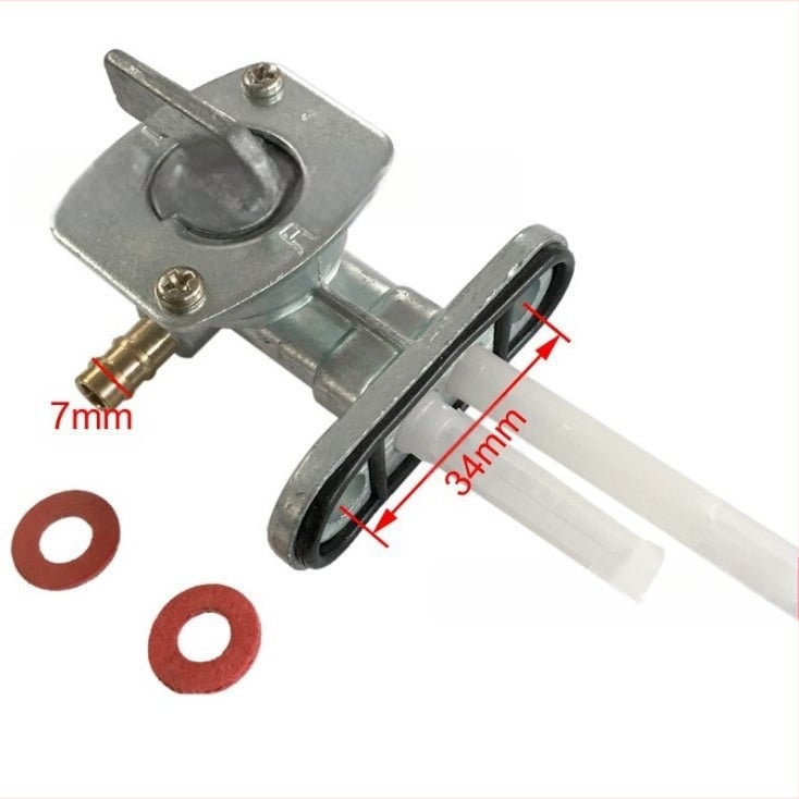 Valvă pentru rezervorul de combustibil al motocicletei, compatibilă Yamaha PW80, TTR125, DRZ400, motoare 90cc–110cc