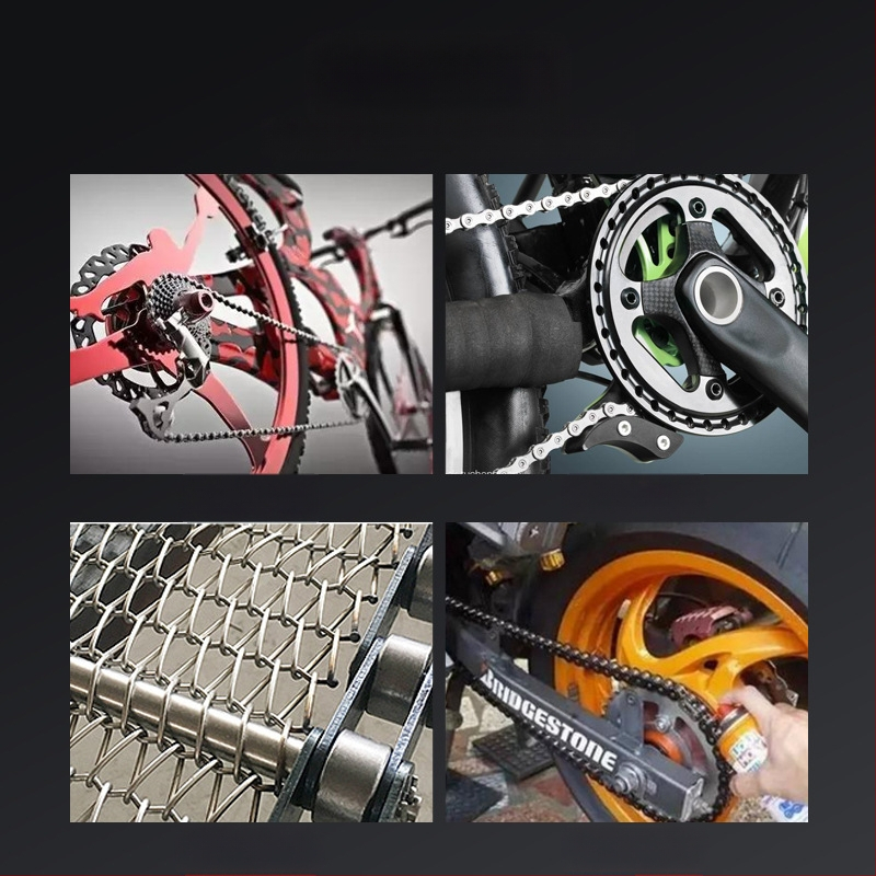 Комплект за демонтаж на ангренажната верига за велосипед и мотоциклет, Rat въглеродна стомана, 13 части, за ремонт на автомобили, чисто тегло 0.84 кг