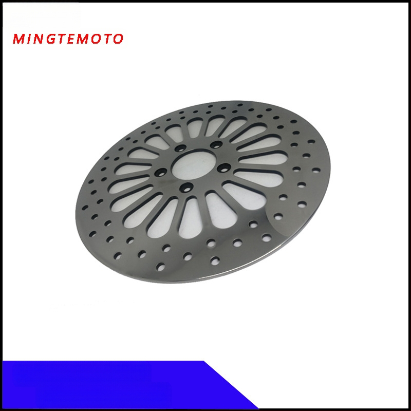 MINGTEMOTO 11.8 дисков спирачен диск за Харли-Дейвидсън мотори — универсален за преден и заден