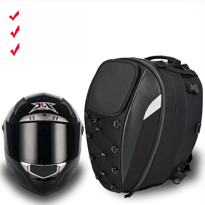 Τσάντα μοτοσικλέτας, ιππότη στιλ, ύφασμα Oxford, FASTRIDER