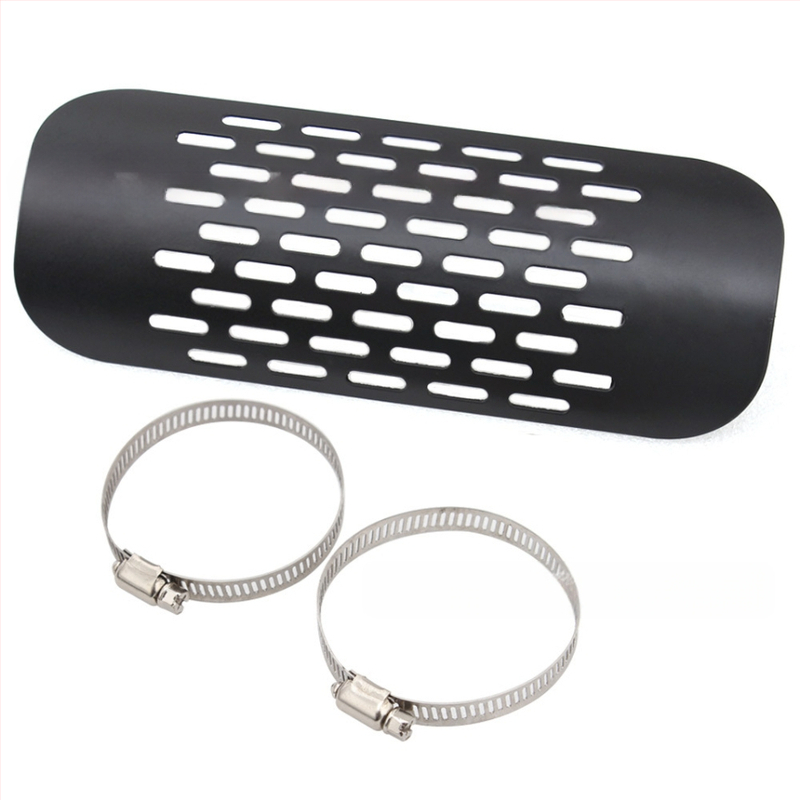 Защита за изпускателната тръба на мотоциклета – антиизгарящ капак, марка TrichTu Mount, модел OTCOVER00427, универсална съвместимост