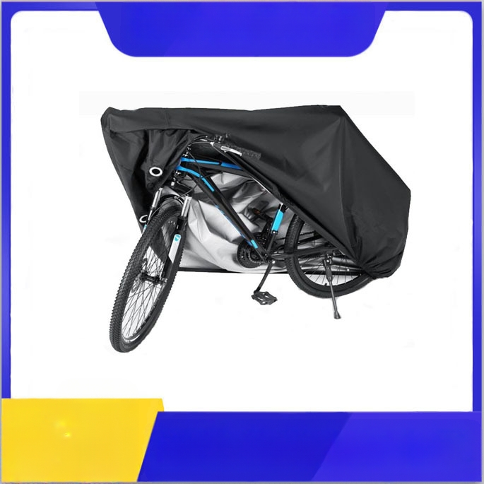 Ruifan velosipēda pārsegs, Oxford audums, 210D sudrabots ūdensizturīgs audums, lietus un putekļu aizsardzība ārējiem velosipēdiem un elektro velosipēdiem, pielāgojams logotips