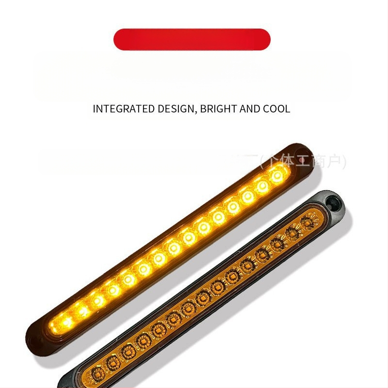 LED Stražnja Svjetla za Kamione – 12-24V, Stražnje Svjetlo, Visoko Montirano Kočničko Svjetlo, Vijek Trajanja 10000 h