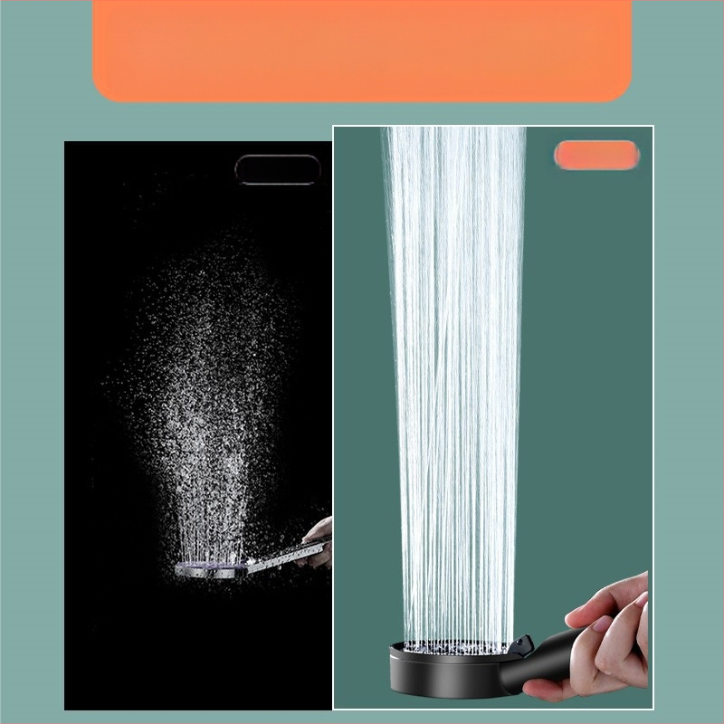 Σετ ντους με πέντε ταχύτητες ψεκασμού, υψηλής πίεσης, ABS, Jiashidi