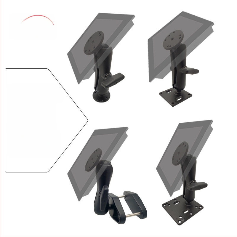 Ipari tabletabase vagy állvány VESA tartóval, modell NPHA-MC-B15cm ARM-BC; emelés típusú; tömeg 0.9 kg; kompatibil iPad/iPhone sorozattal; alkalmas mezőgazdaságra, állattenyésztésre, erdőgazdálkodásra, halászatban